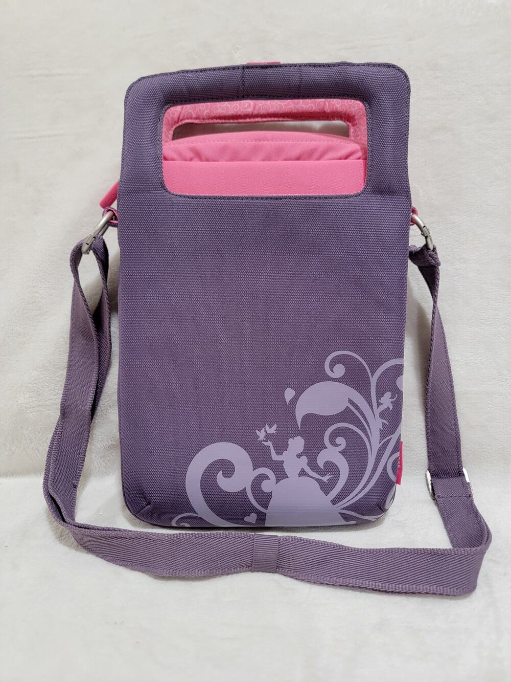 Belkin Purple Pink Tablet Portable Device Travel Bag Strap 10x7x2 Carry-On
